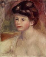 Renoir, Pierre Auguste - Bust of a Young Woman